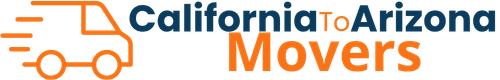 California to arizona movers logo
